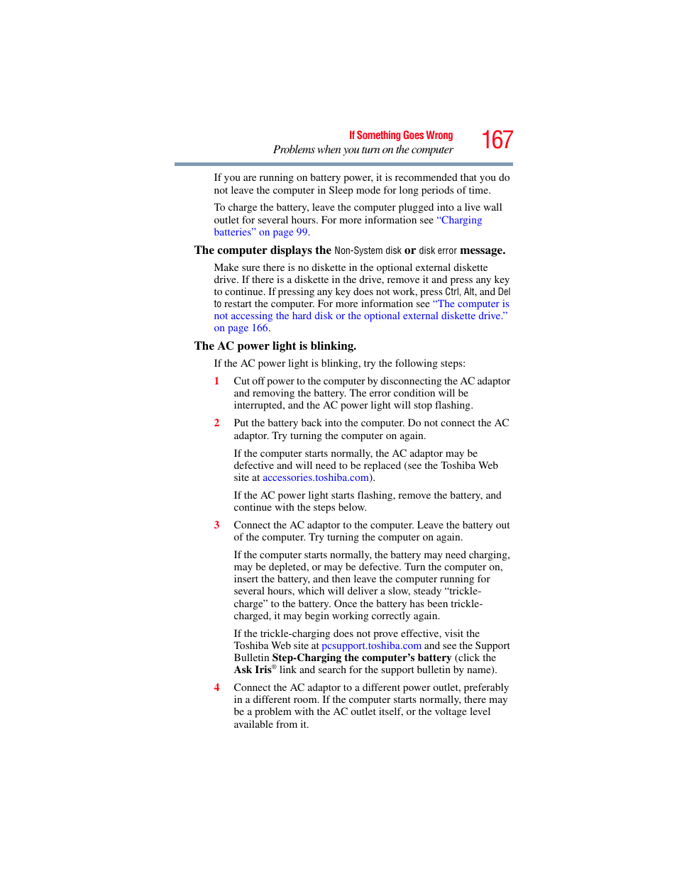 Toshiba X205 User Manual | Page 167 / 233