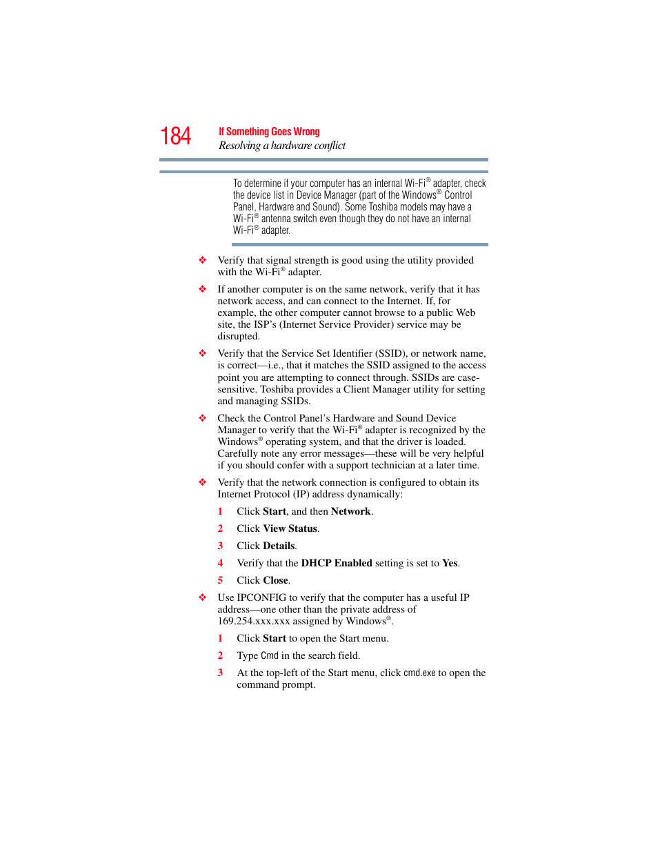 Toshiba X205 User Manual | Page 184 / 233