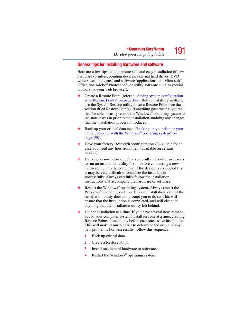 Toshiba X205 User Manual | Page 191 / 233
