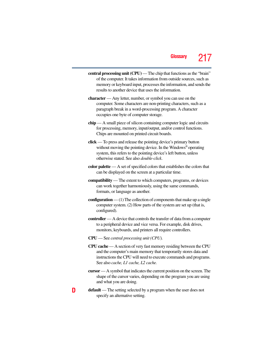 Toshiba X205 User Manual | Page 217 / 233