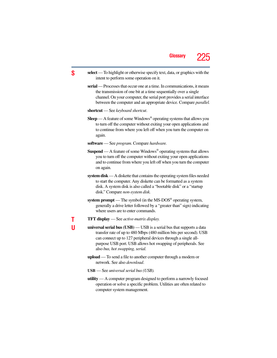 Toshiba X205 User Manual | Page 225 / 233