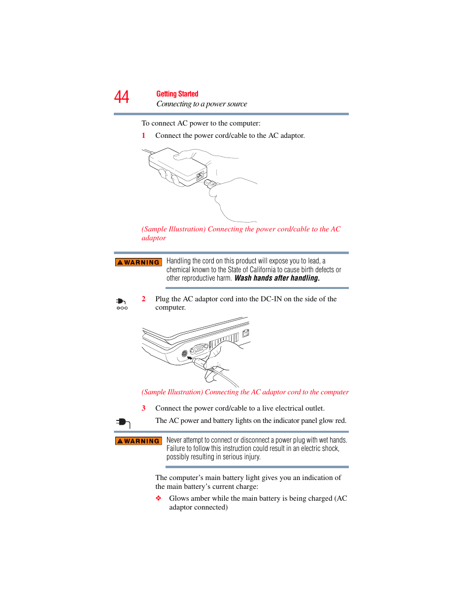 Toshiba X205 User Manual | Page 44 / 233