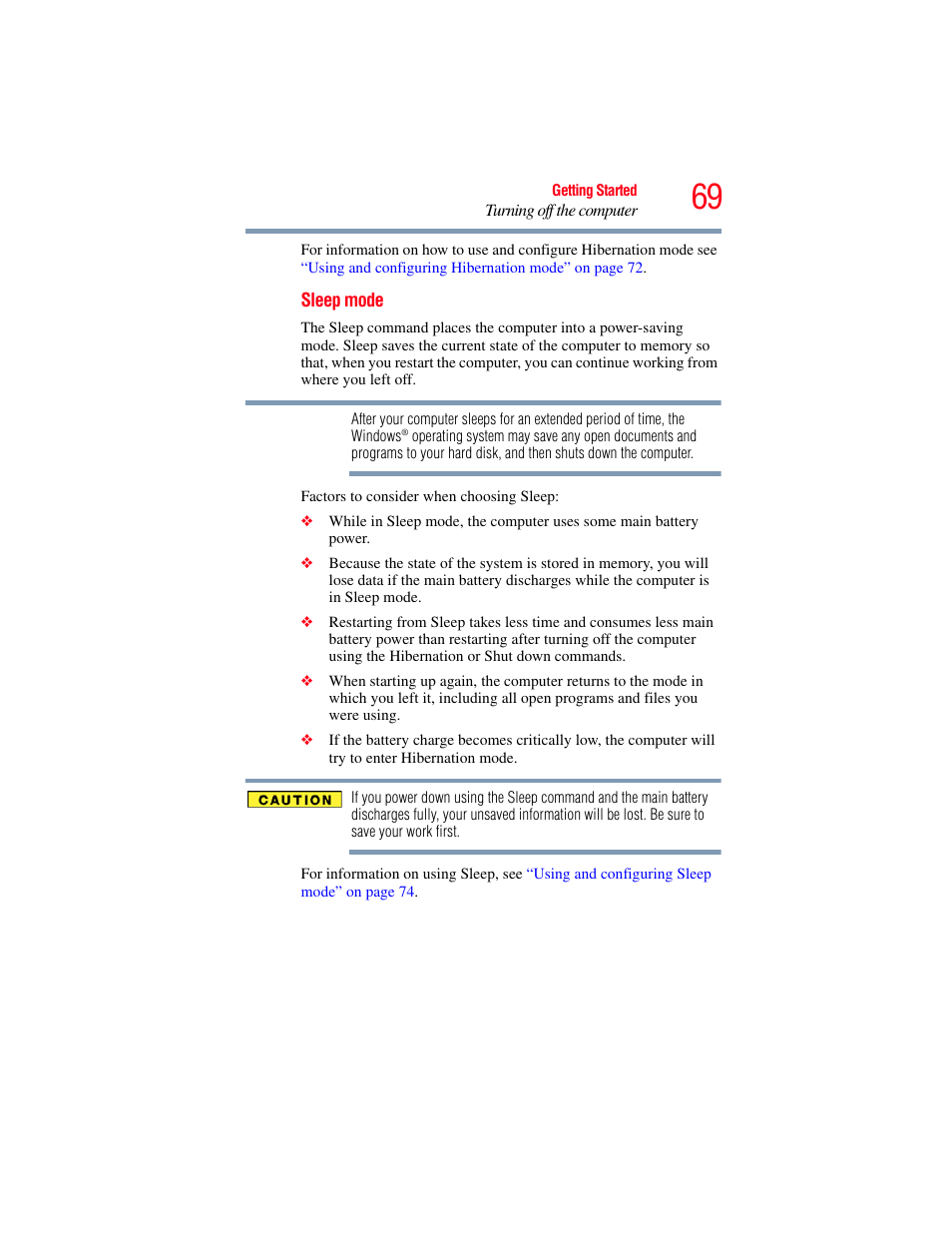 Toshiba X205 User Manual | Page 69 / 233