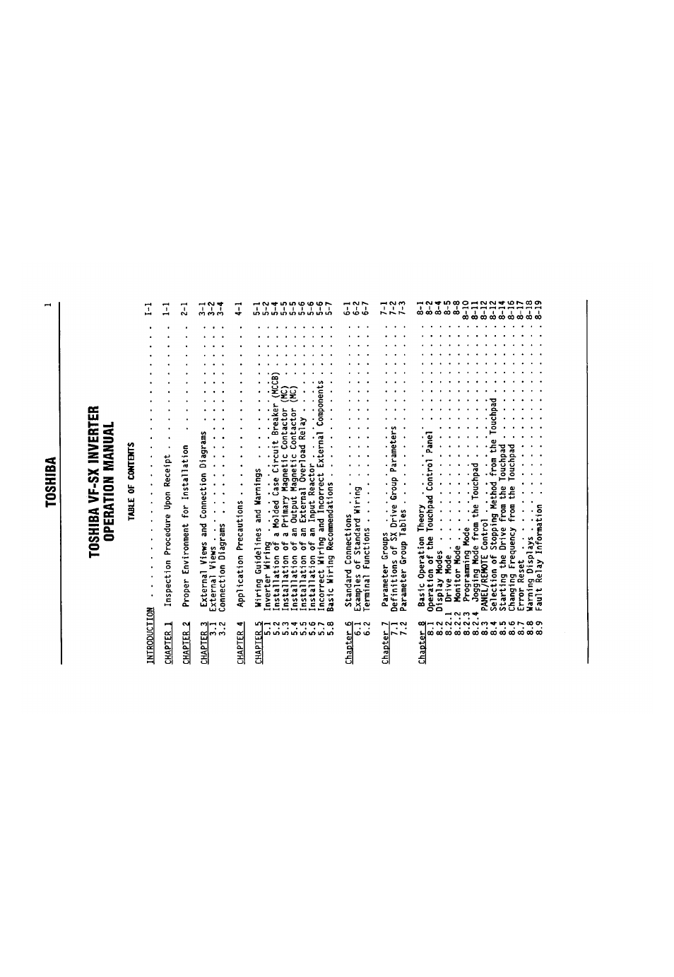 Toshiba vf-sx inverter operation manual, Toshiba | Toshiba VF-SX User Manual | Page 2 / 170