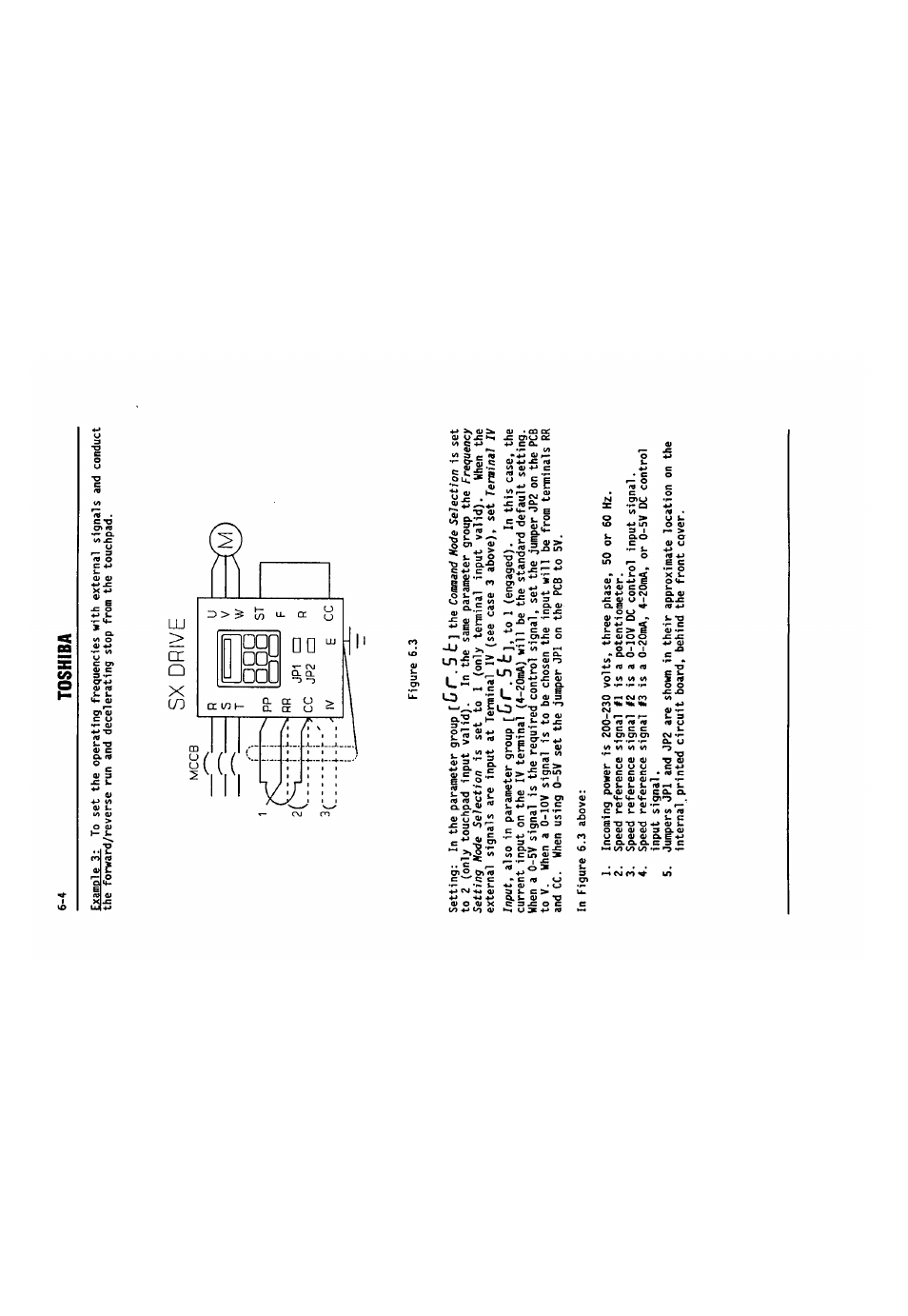 5x drive, Toshiba | Toshiba VF-SX User Manual | Page 31 / 170