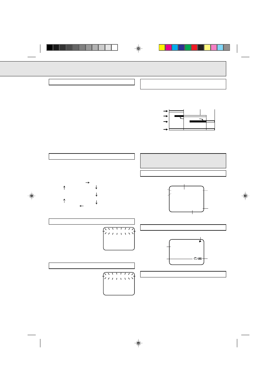 On-screen function display, Setting the timer recording, Continued...) | Toshiba W525 User Manual | Page 21 / 28