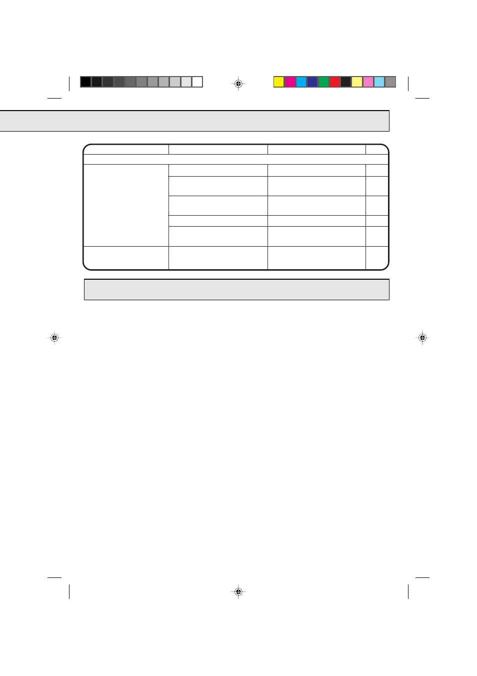 Specifications, Specifications before requesting service, Continued...) | Toshiba W525 User Manual | Page 25 / 28