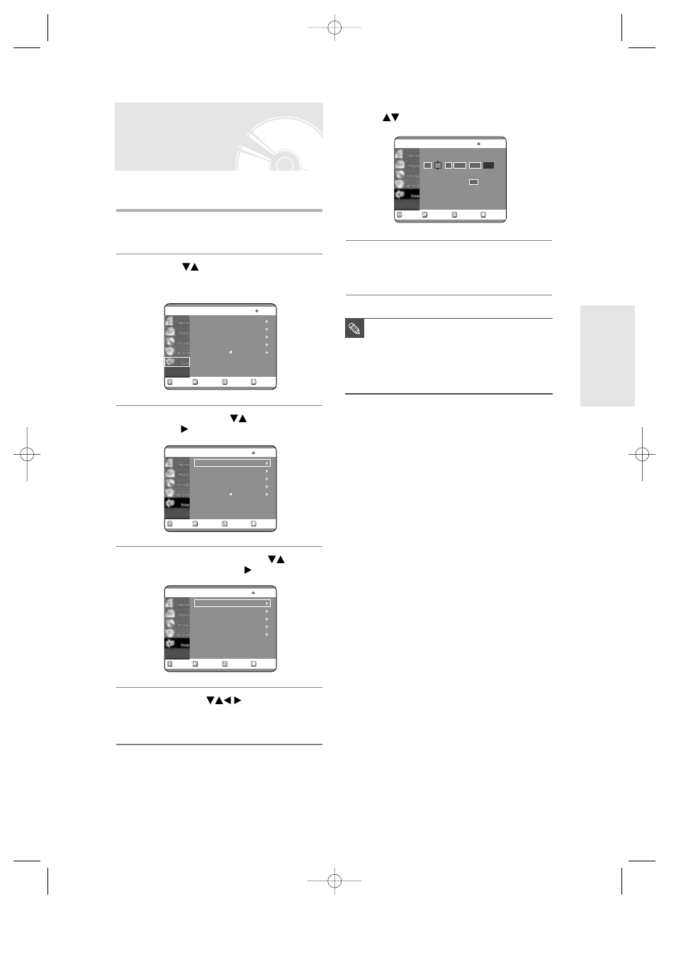 Clock set, English, With the unit in stop mode, press the menu button | System setup | Toshiba D-R3 User Manual | Page 26 / 89