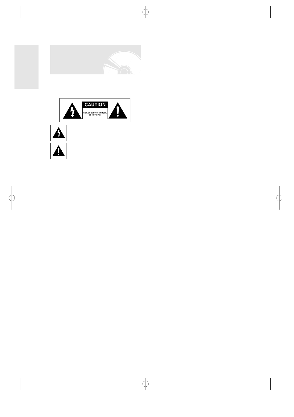 Warning | Toshiba D-R3 User Manual | Page 3 / 89