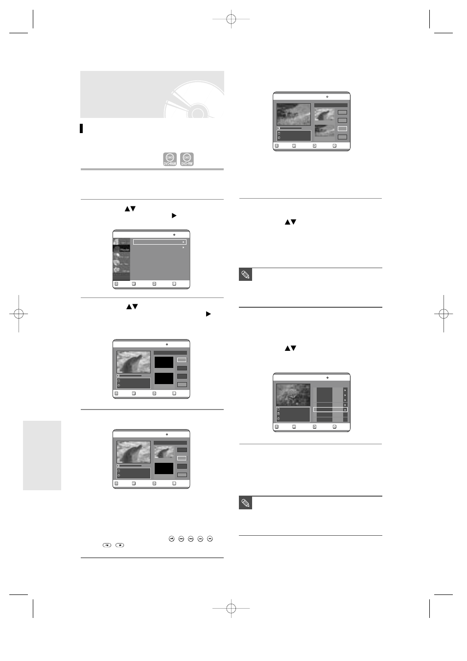 Advanced editing (play list), Creating a playlist, English | Press the ok button at the end point, Press the menu button with the disc stopped, Press the ok button at the start point | Toshiba D-R3 User Manual | Page 71 / 89