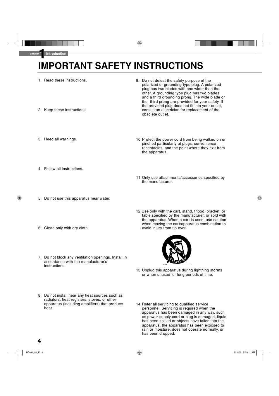 Toshiba HD-A1 User Manual | Page 4 / 68