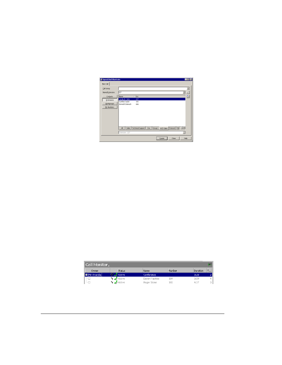 Working with conference calls -8, Working with conference calls | Toshiba Strata CS User Manual | Page 126 / 249