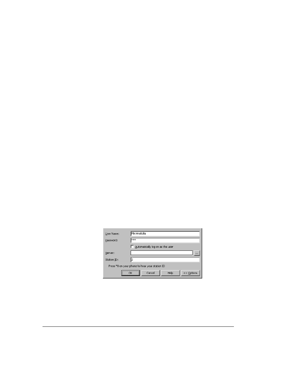 Changing the strata cs server and station id -4, Changing the strata cs server and station id | Toshiba Strata CS User Manual | Page 60 / 249