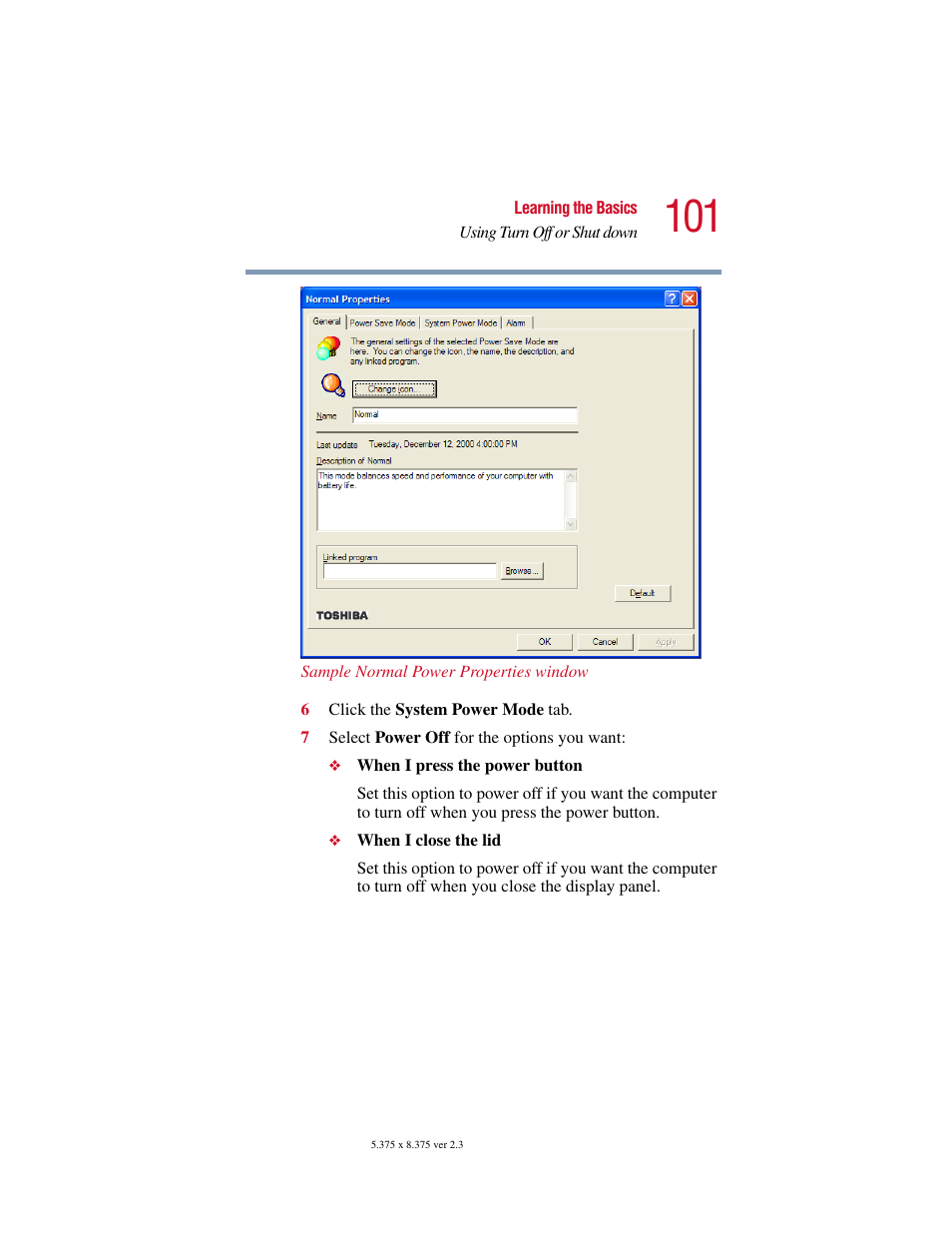 Toshiba SATELLITE A10 User Manual | Page 101 / 262