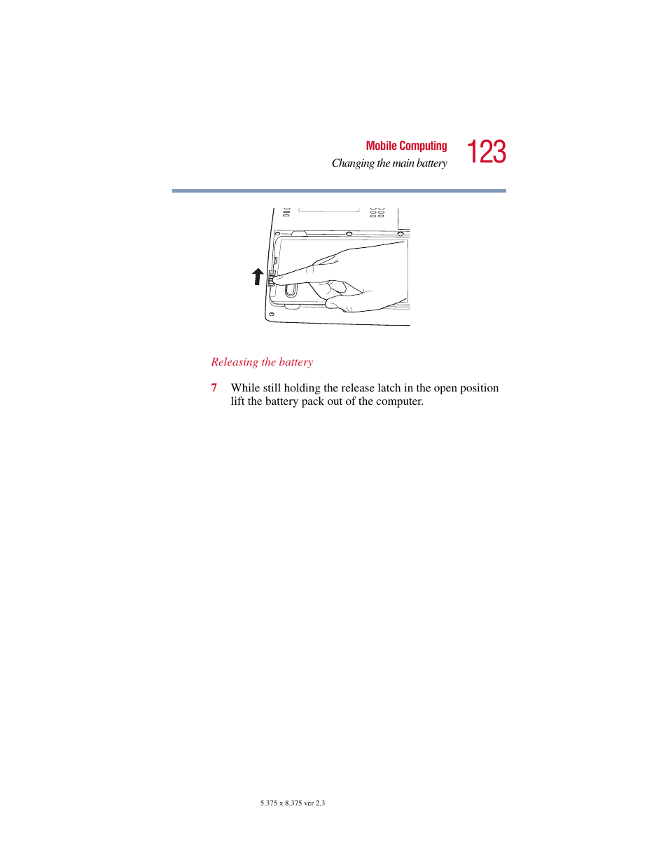 Toshiba SATELLITE A10 User Manual | Page 123 / 262