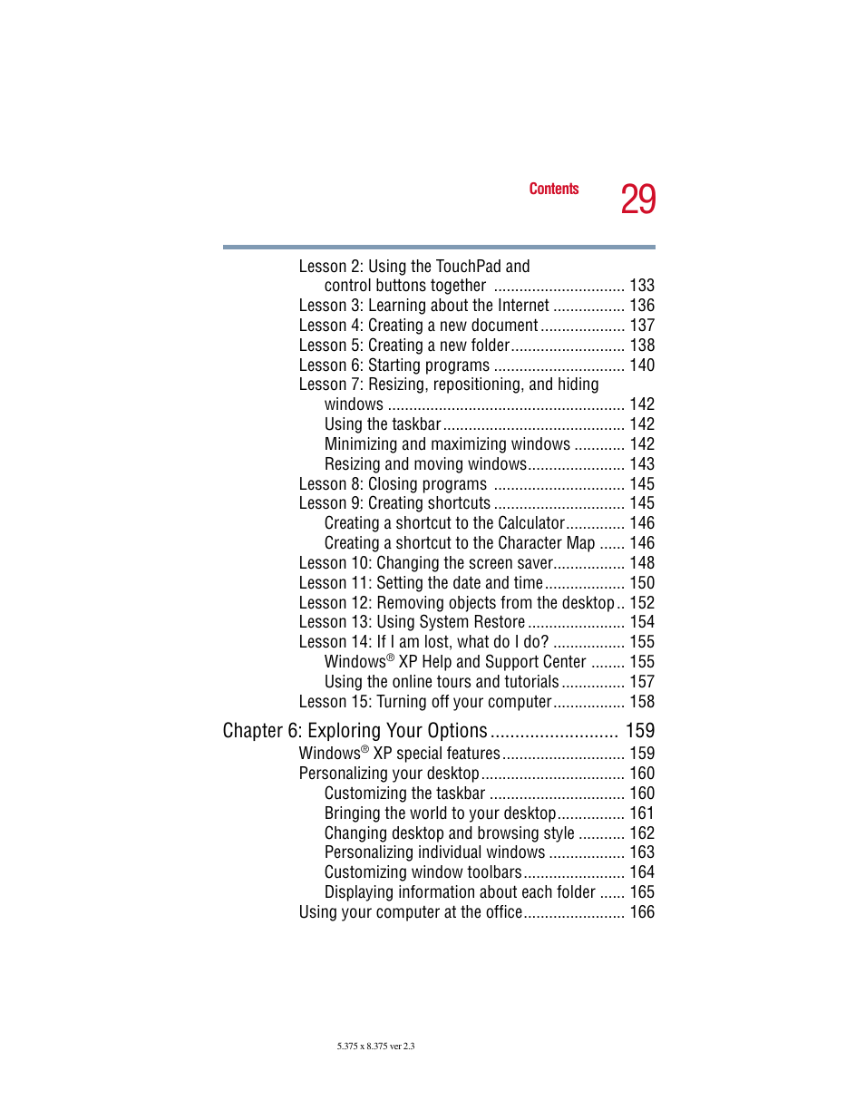 Toshiba SATELLITE A10 User Manual | Page 29 / 262