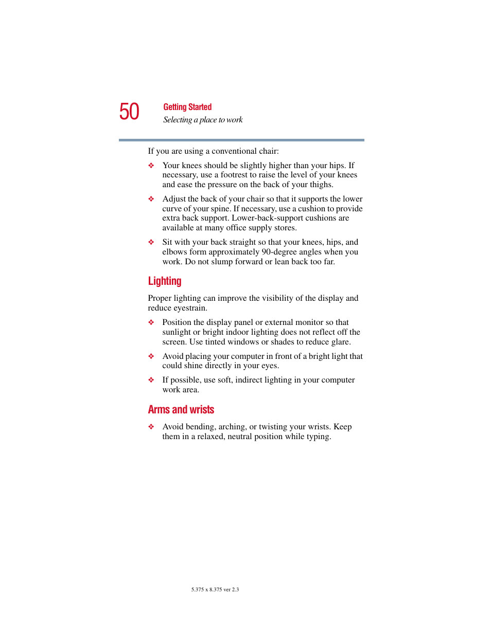 Toshiba SATELLITE A10 User Manual | Page 50 / 262