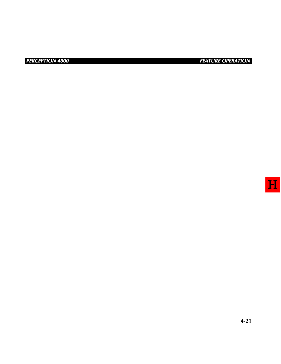Toshiba PERCEPTION 4000 User Manual | Page 47 / 92