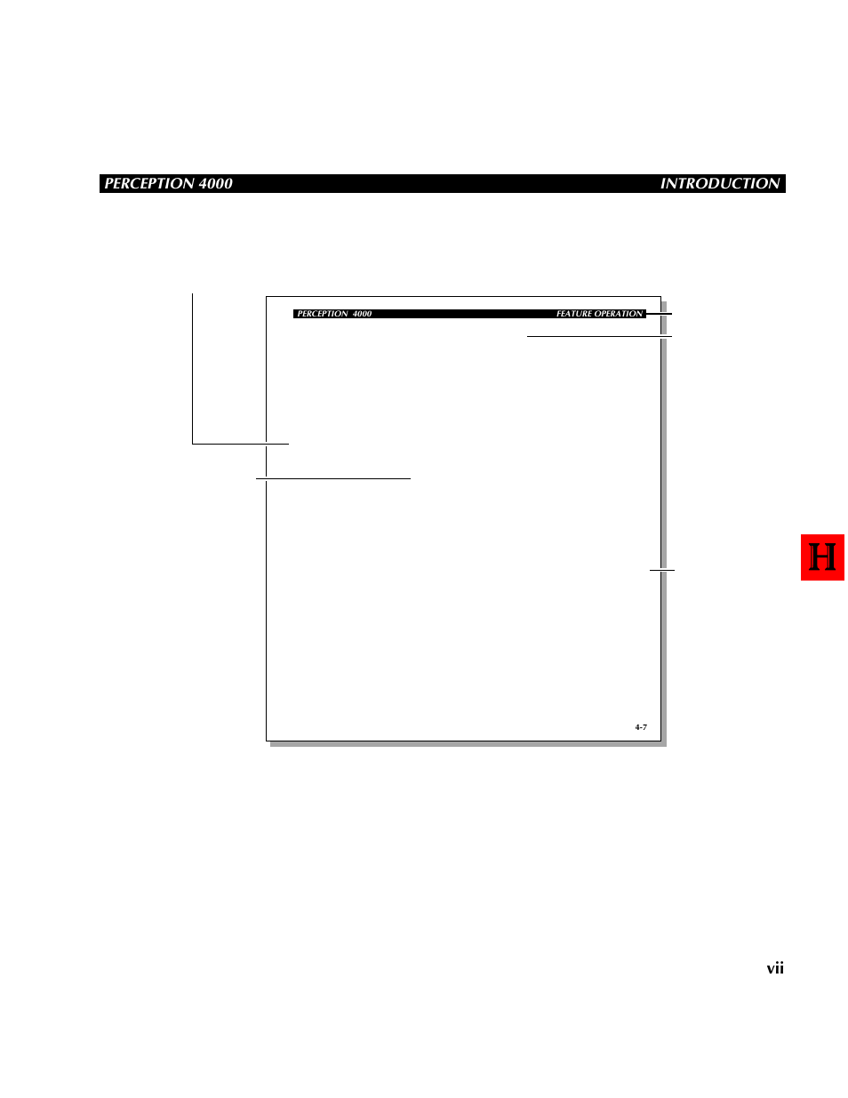 Perception 4000 introduction, Figure i -1 sample page | Toshiba PERCEPTION 4000 User Manual | Page 9 / 92