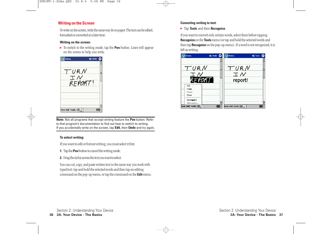 Toshiba 2032SP User Manual | Page 23 / 106