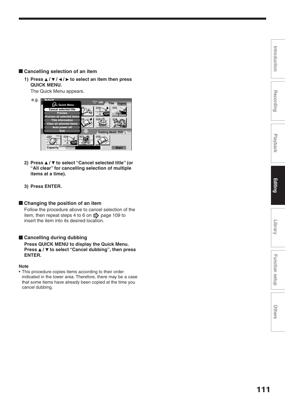 Toshiba RD-XS32SU User Manual | Page 111 / 179