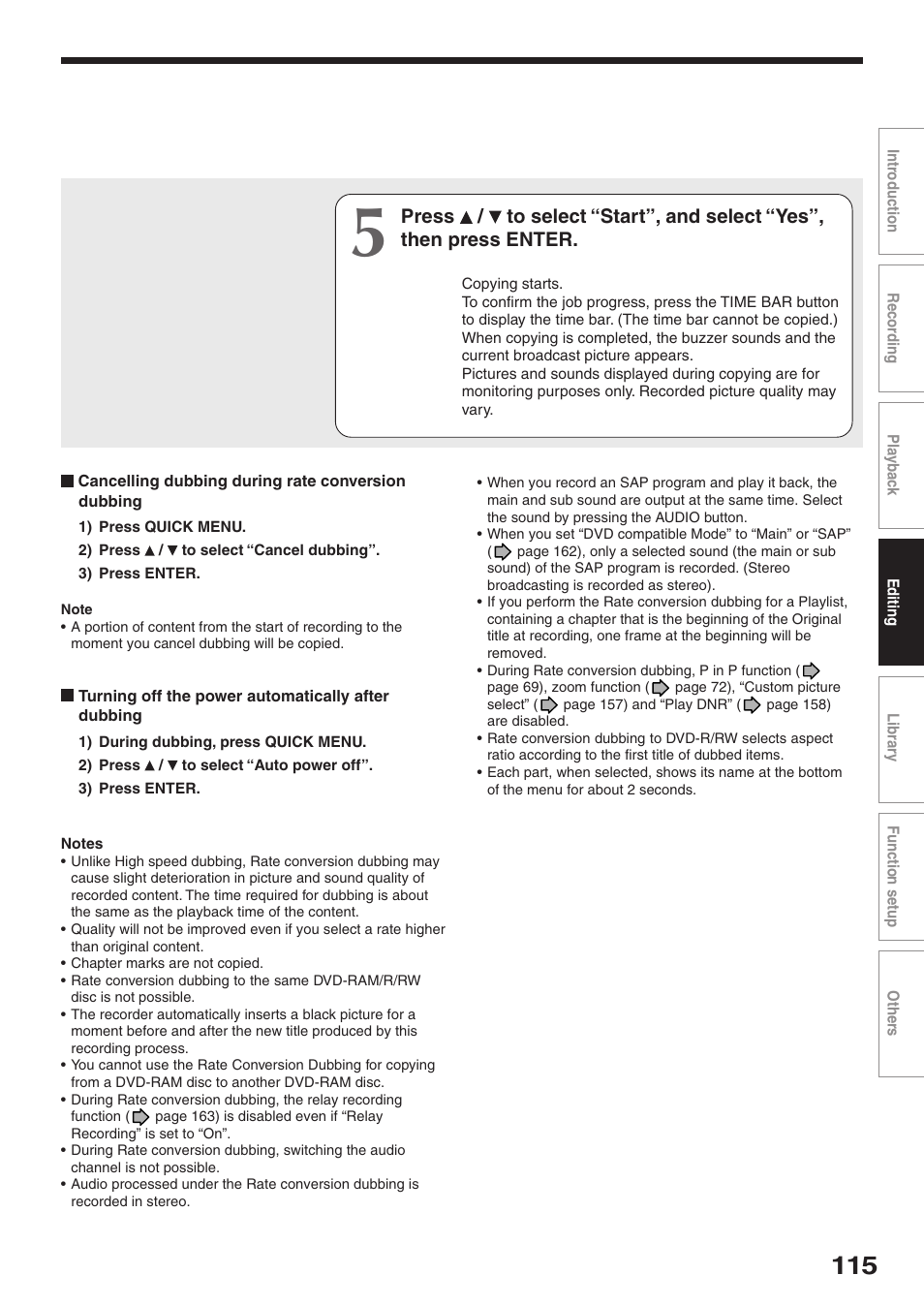 Toshiba RD-XS32SU User Manual | Page 115 / 179