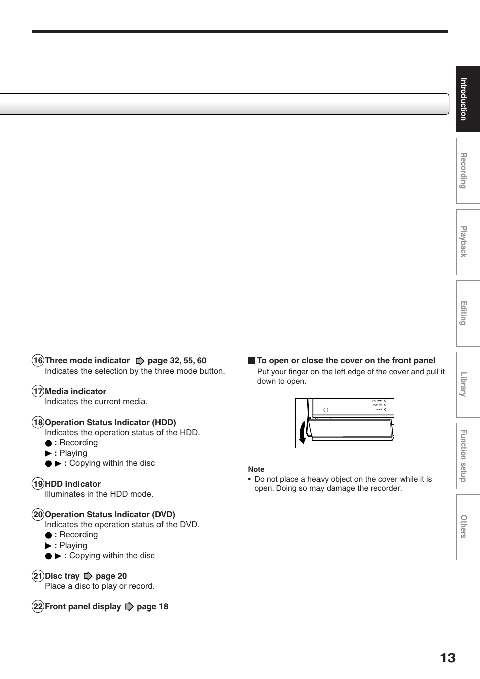 Toshiba RD-XS32SU User Manual | Page 13 / 179