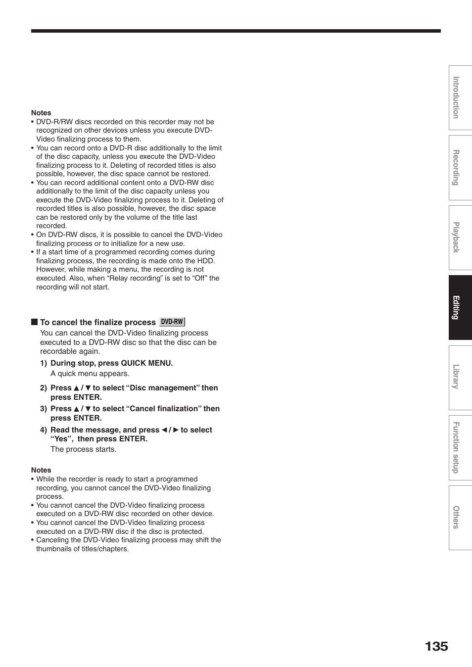 Toshiba RD-XS32SU User Manual | Page 135 / 179