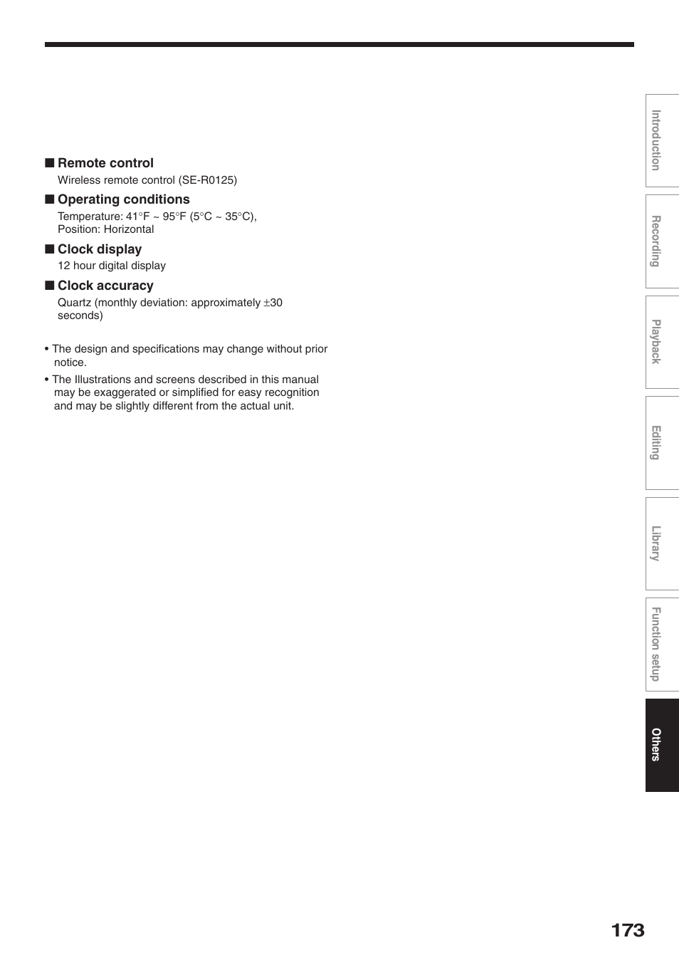 Toshiba RD-XS32SU User Manual | Page 173 / 179