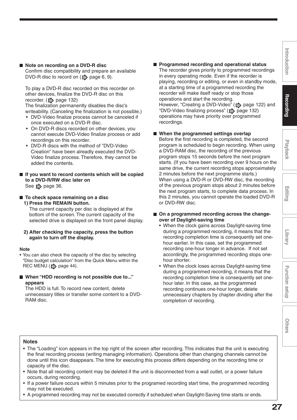 Toshiba RD-XS32SU User Manual | Page 27 / 179