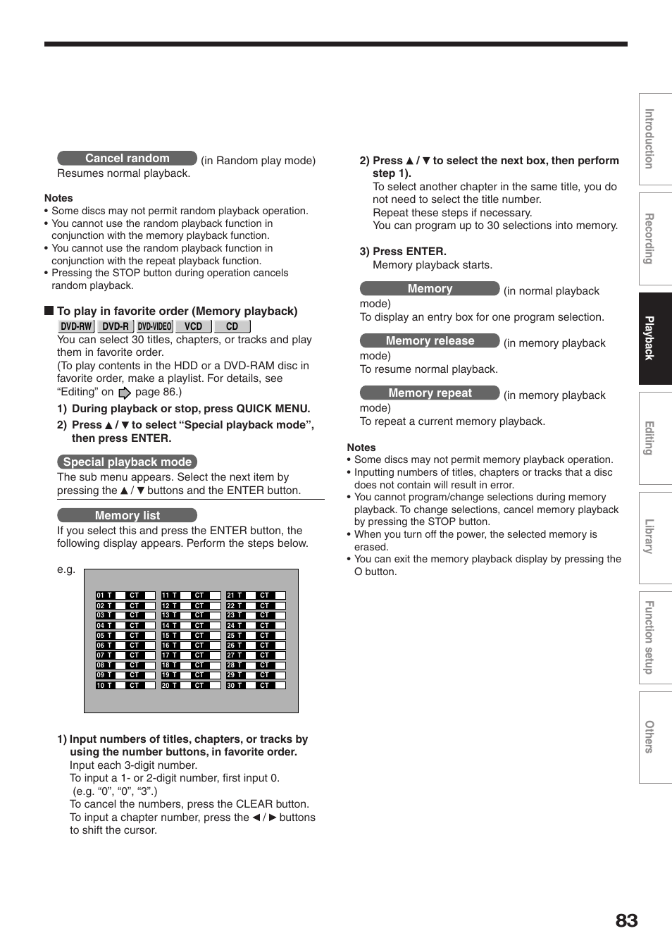 Toshiba RD-XS32SU User Manual | Page 83 / 179