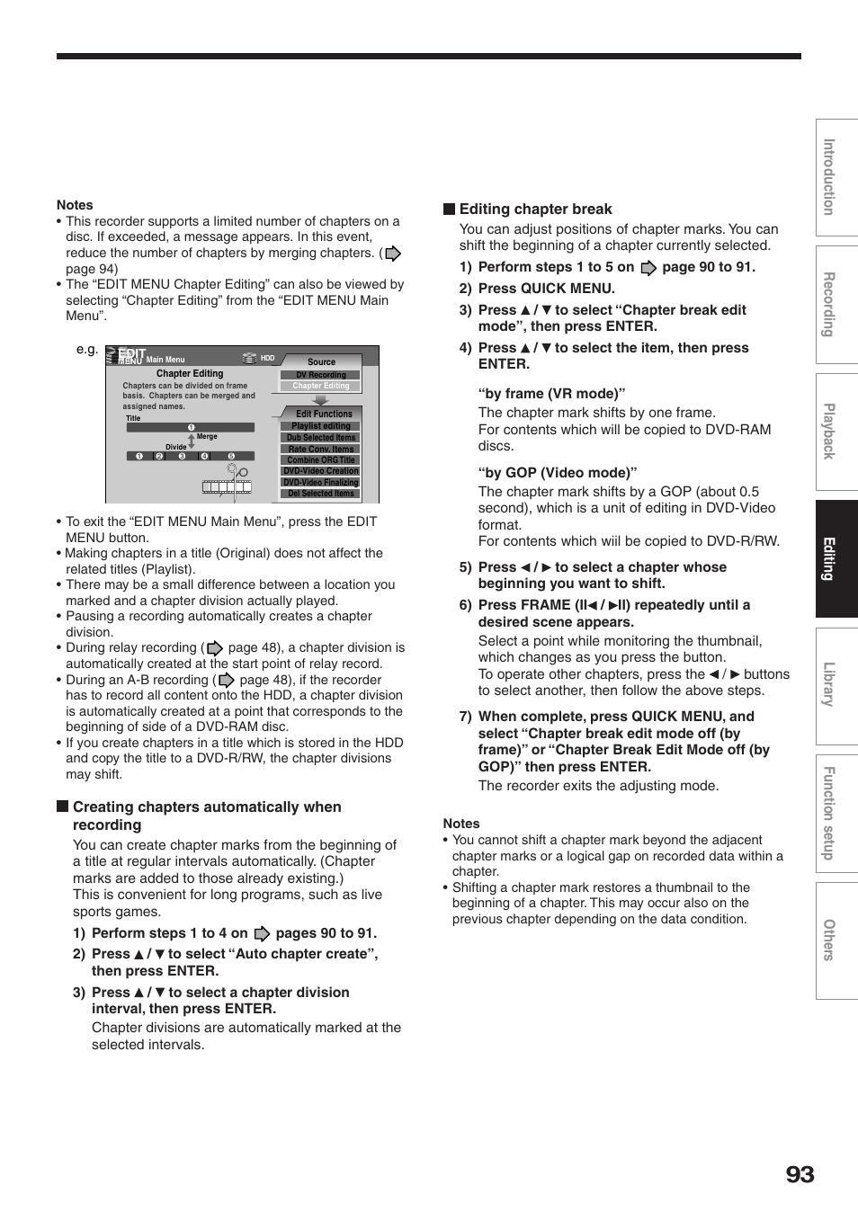 Toshiba RD-XS32SU User Manual | Page 93 / 179