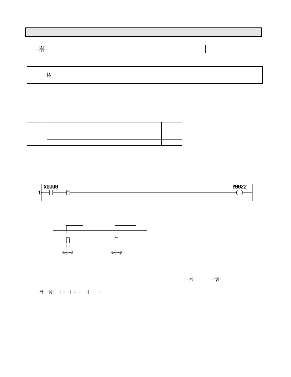 Instructions transitional contact (rising edge) | Toshiba 6F3B0253 User Manual | Page 121 / 301