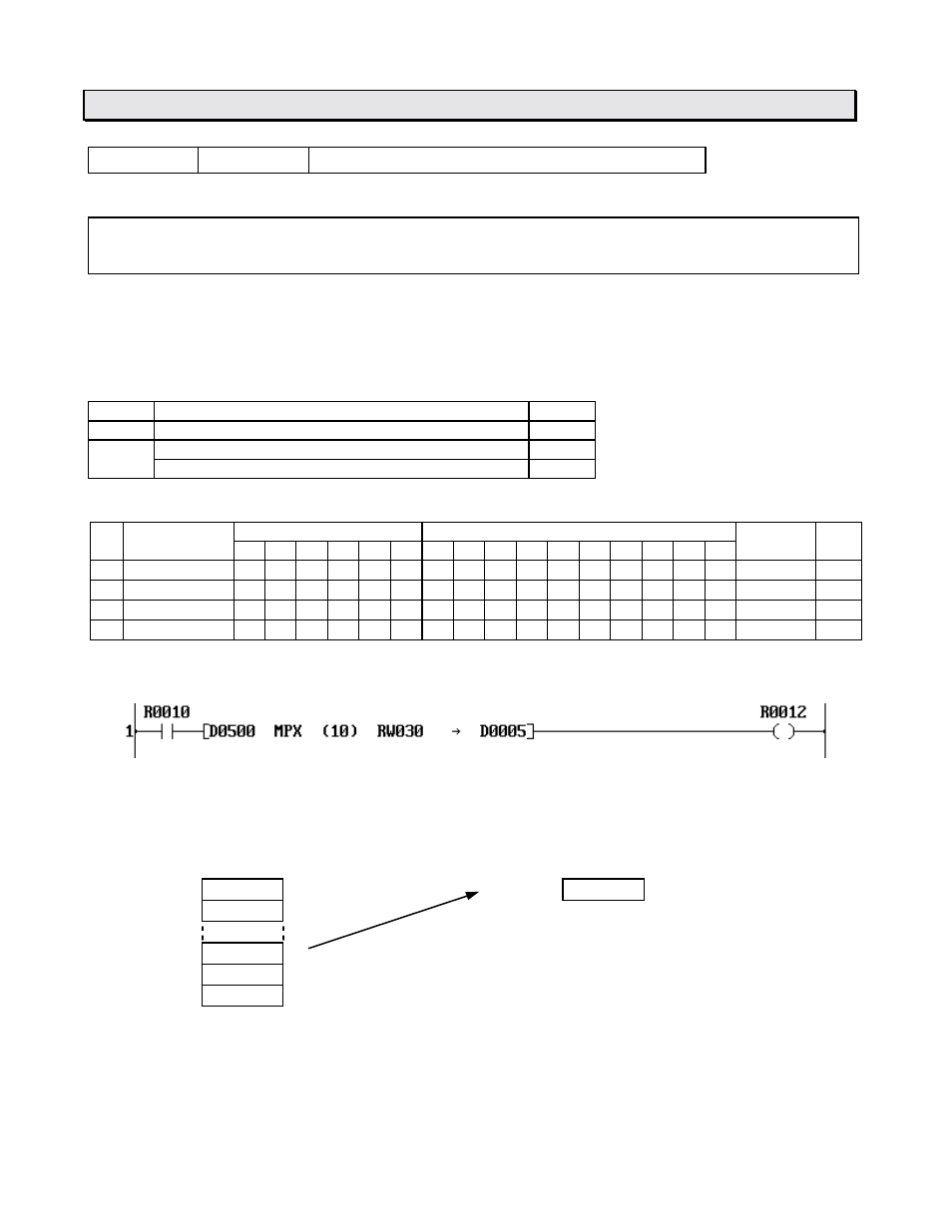 Instructions fun 090 mpx multiplexer | Toshiba 6F3B0253 User Manual | Page 178 / 301