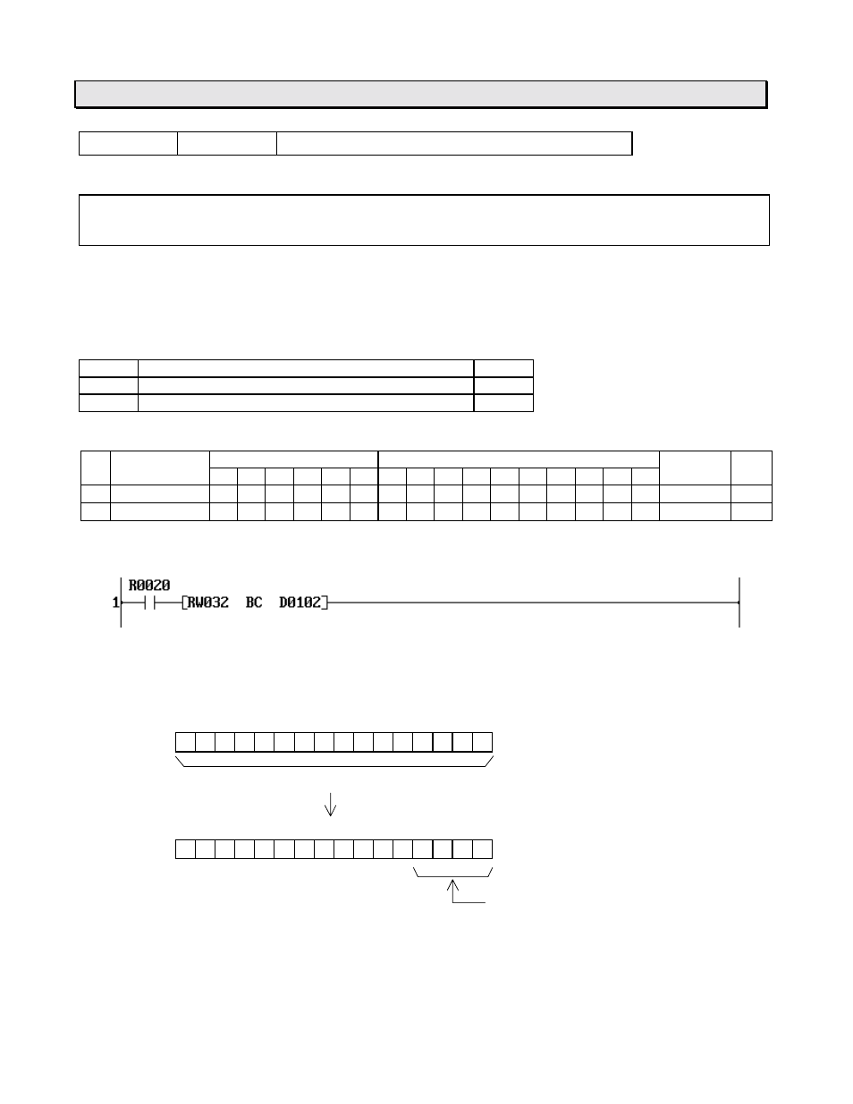 Instructions fun 122 bc bit count | Toshiba 6F3B0253 User Manual | Page 204 / 301