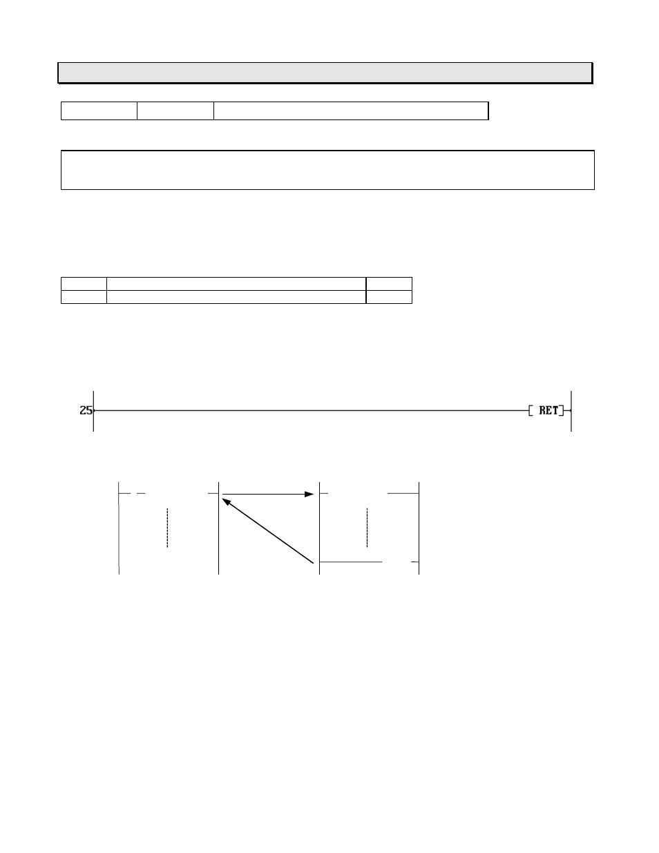 Instructions fun 129 ret subroutine return | Toshiba 6F3B0253 User Manual | Page 206 / 301