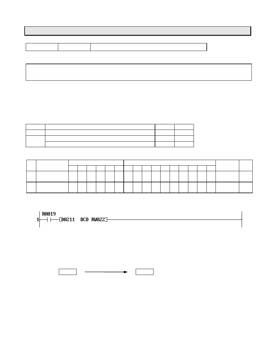 Instructions fun 190 bcd bcd conversion | Toshiba 6F3B0253 User Manual | Page 240 / 301