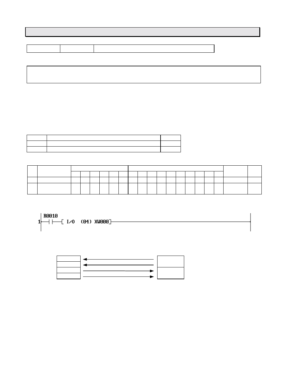 Instructions fun 235 i/o direct i/o | Toshiba 6F3B0253 User Manual | Page 241 / 301