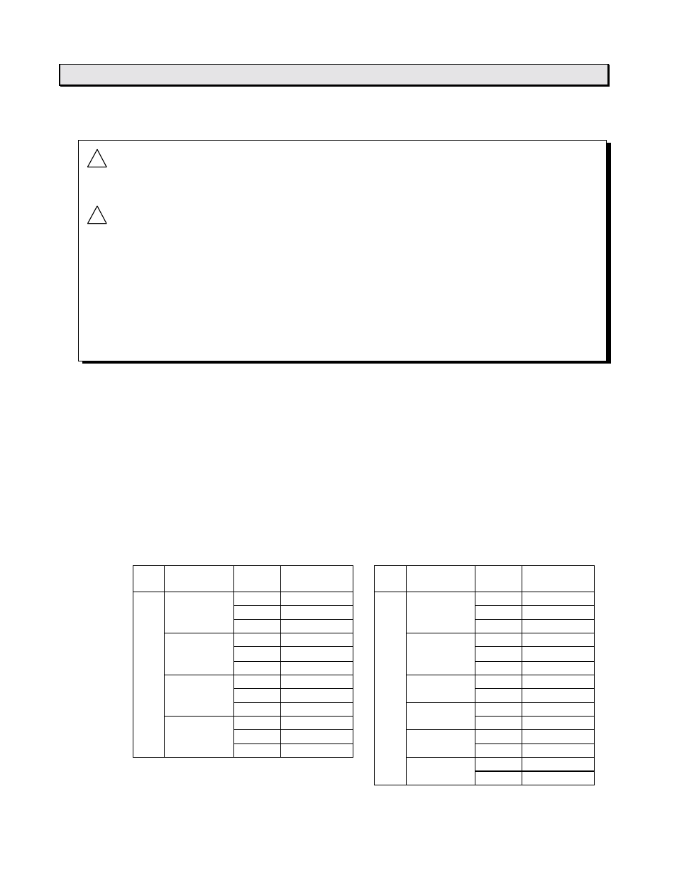 I/o application precautions, Warning, Caution | Toshiba 6F3B0253 User Manual | Page 52 / 301