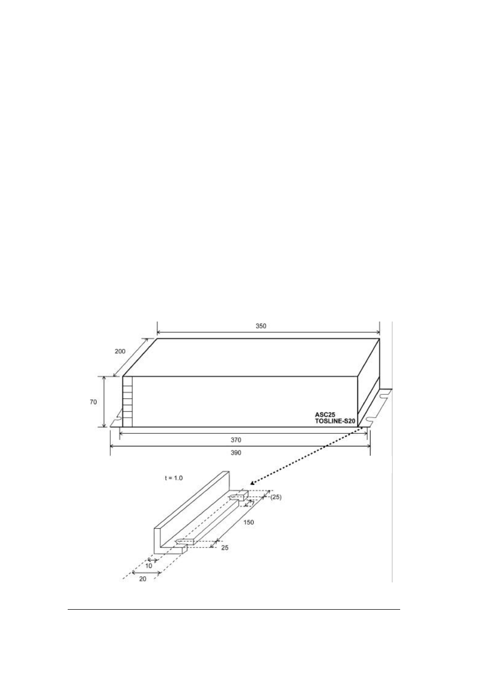 Hardware | Toshiba TOSLINE S20 User Manual | Page 14 / 41