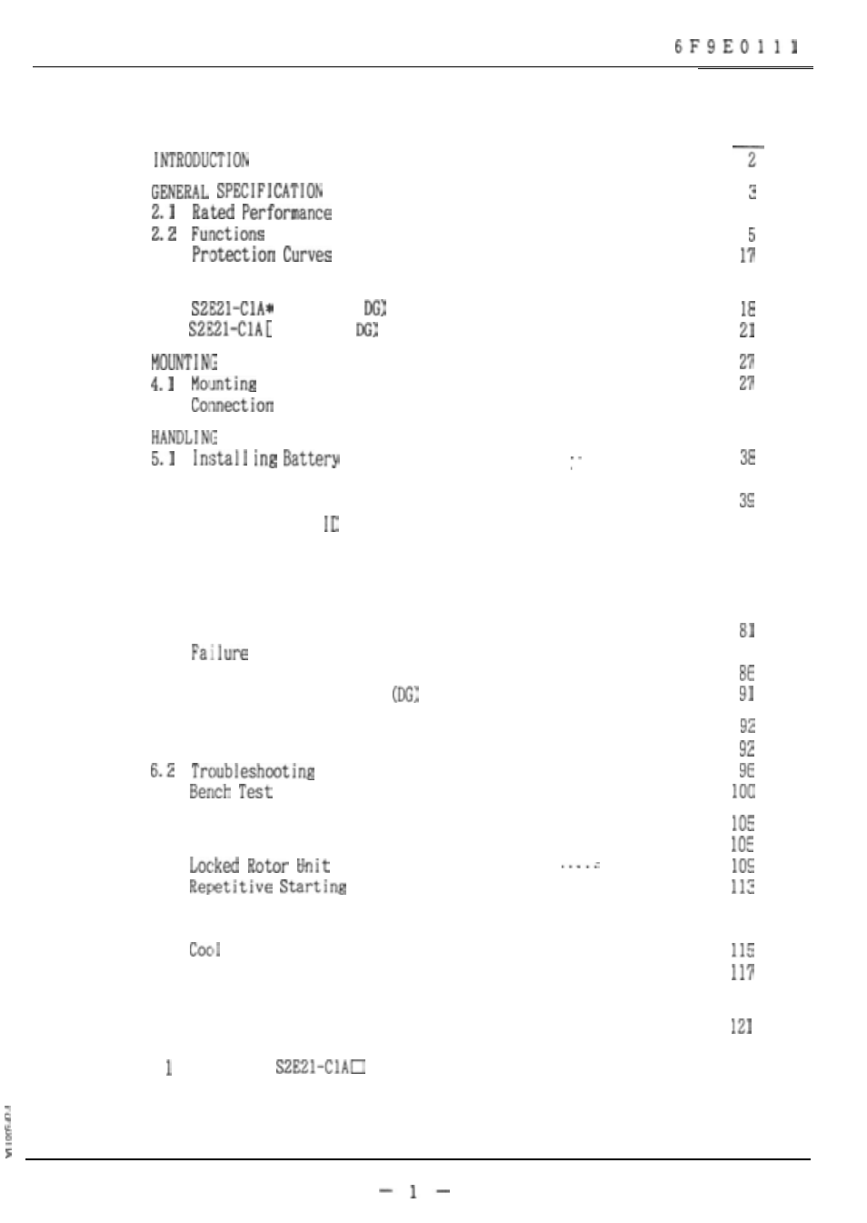 Toshiba | Toshiba S2E21 User Manual | Page 2 / 74