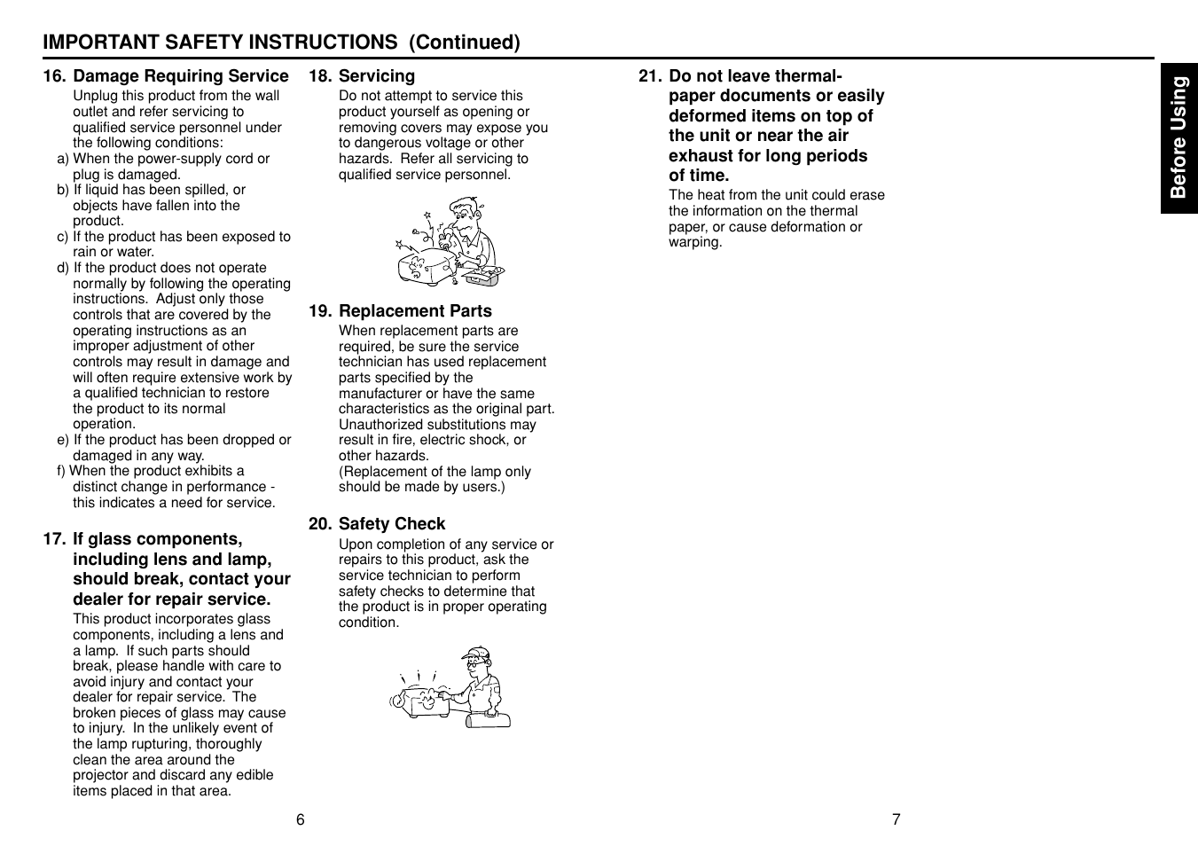 Toshiba TLP-S10 User Manual | Page 4 / 22