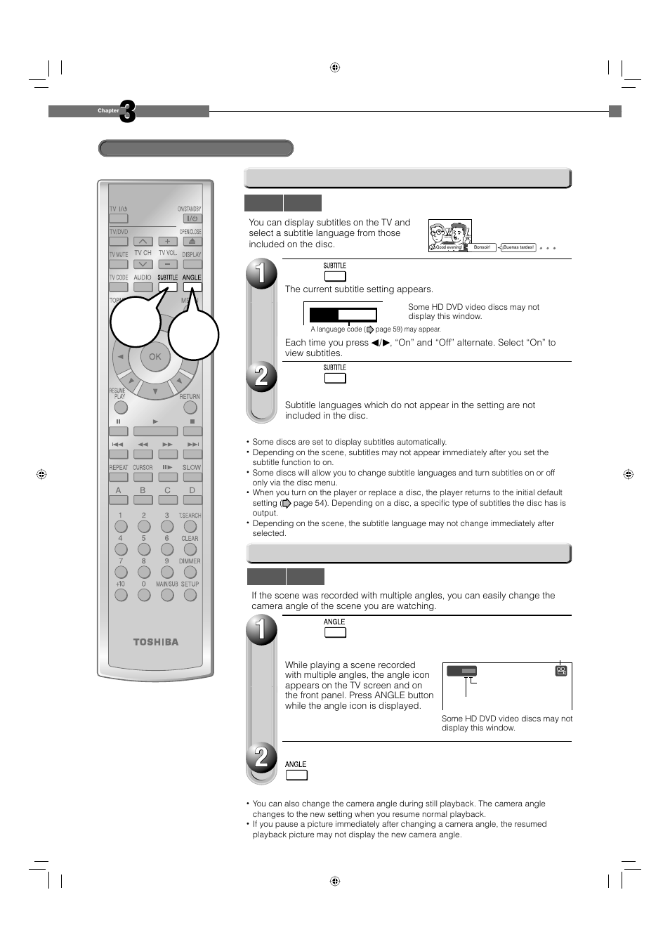 Start | Toshiba HD-EP10 User Manual | Page 34 / 72