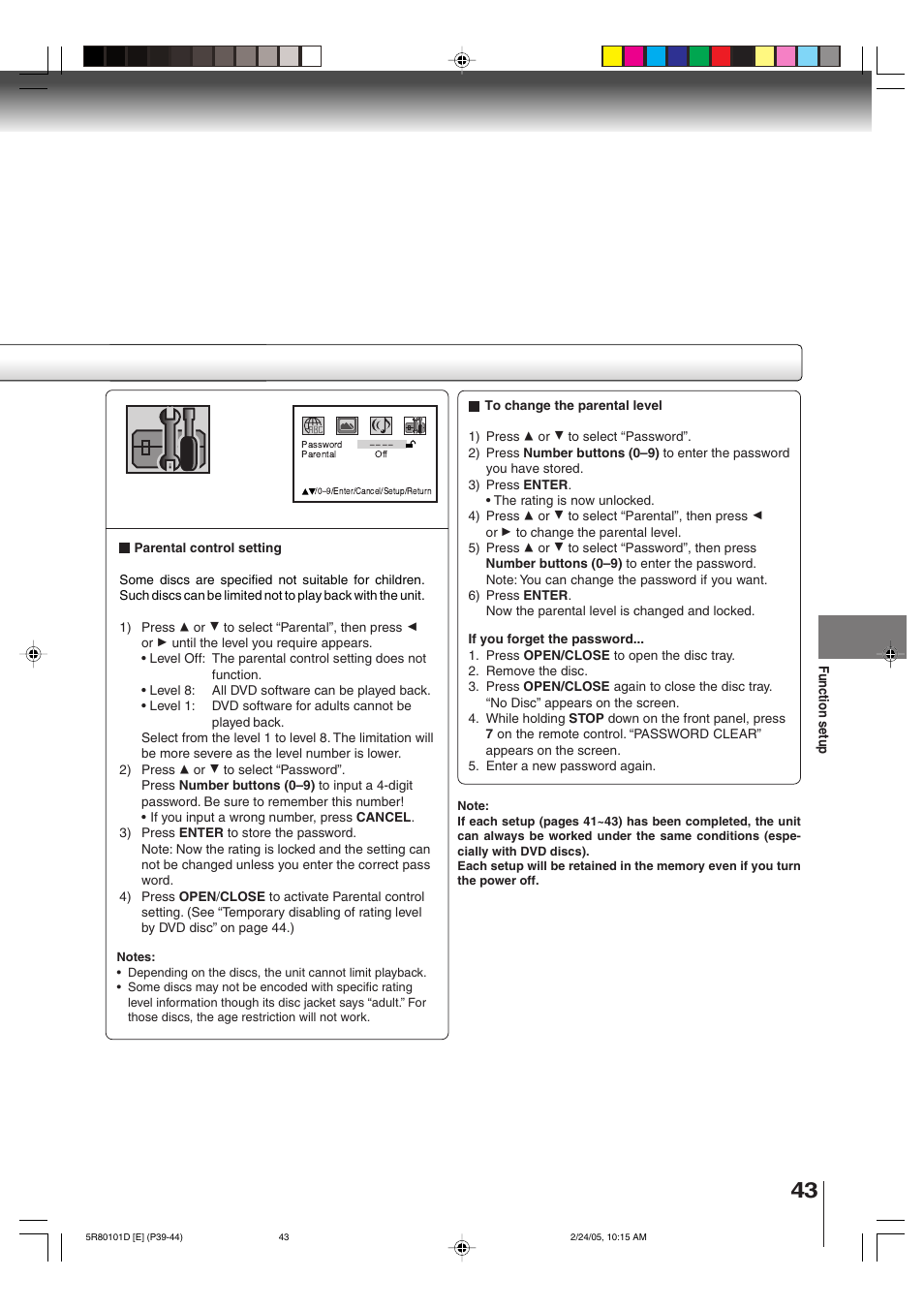 Toshiba MD13Q41 User Manual | Page 43 / 52