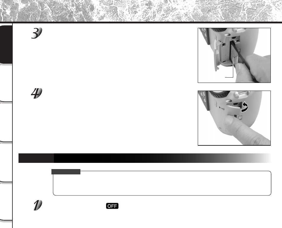 About smartmedia™ (continued), Removing smartmedia | Toshiba PDR-M61 User Manual | Page 32 / 109