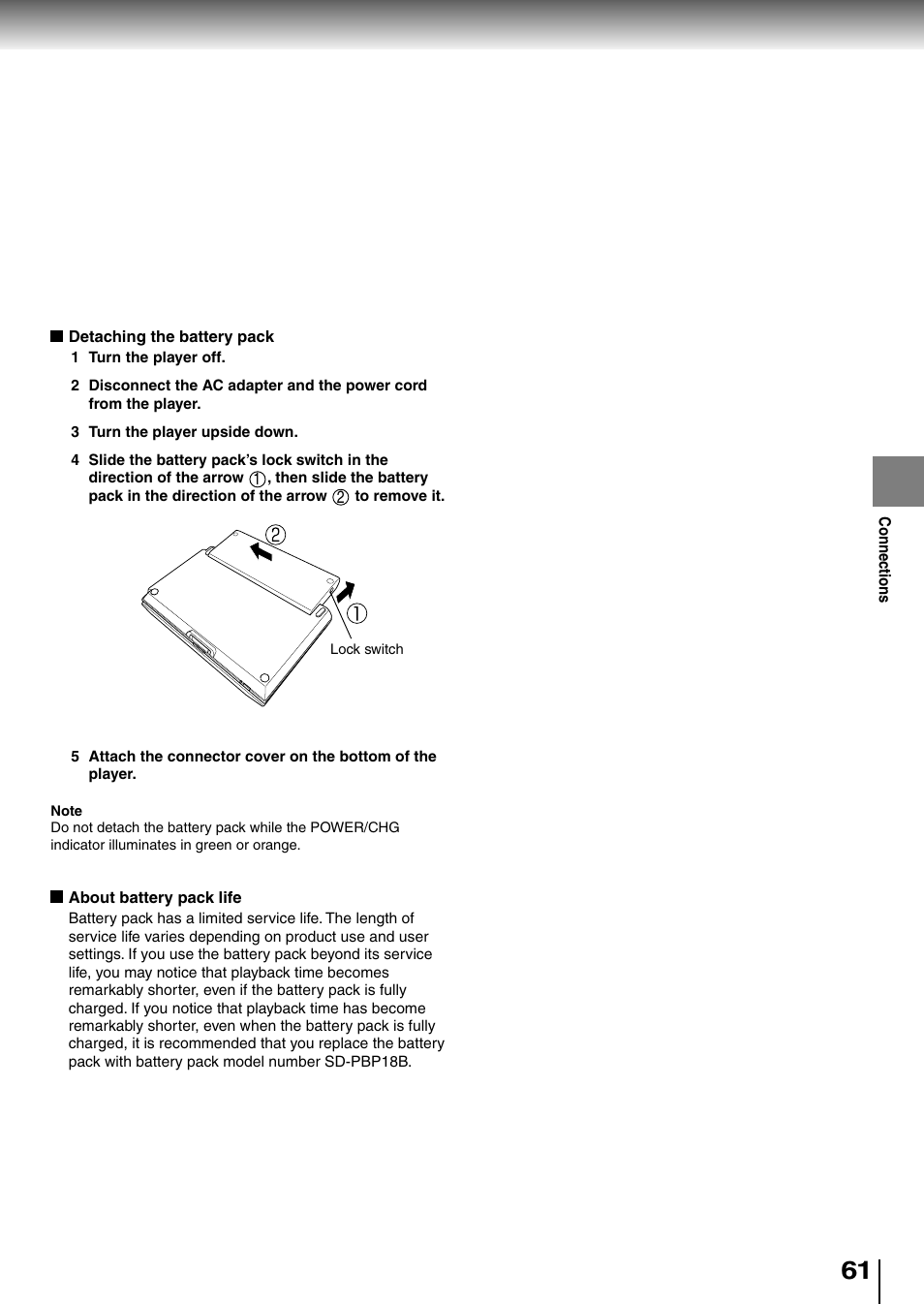 Toshiba SD-P1850SN User Manual | Page 61 / 72
