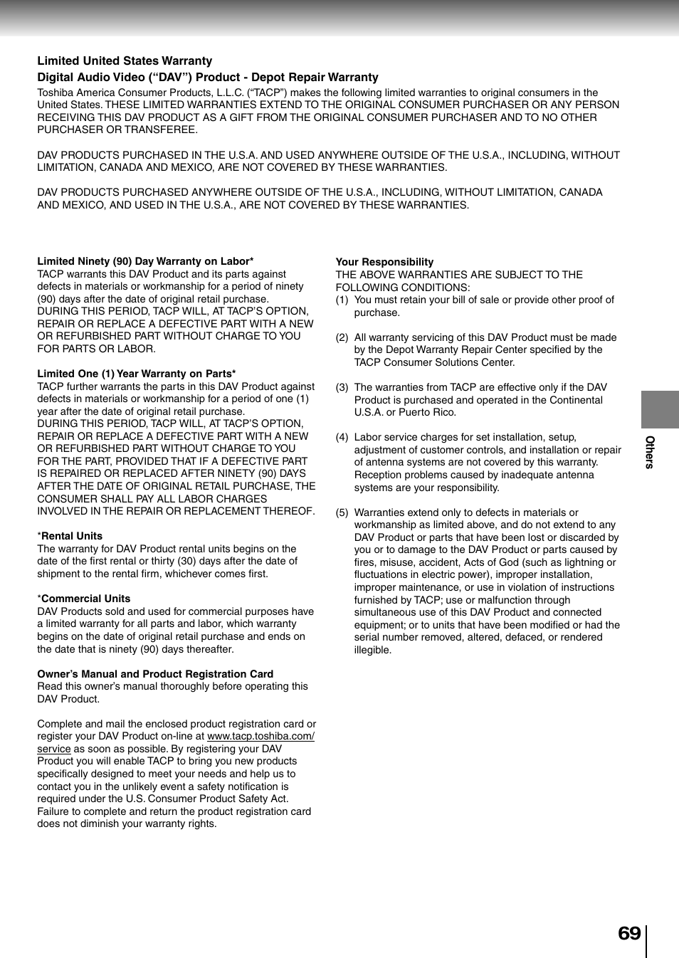 Toshiba SD-P1850SN User Manual | Page 69 / 72