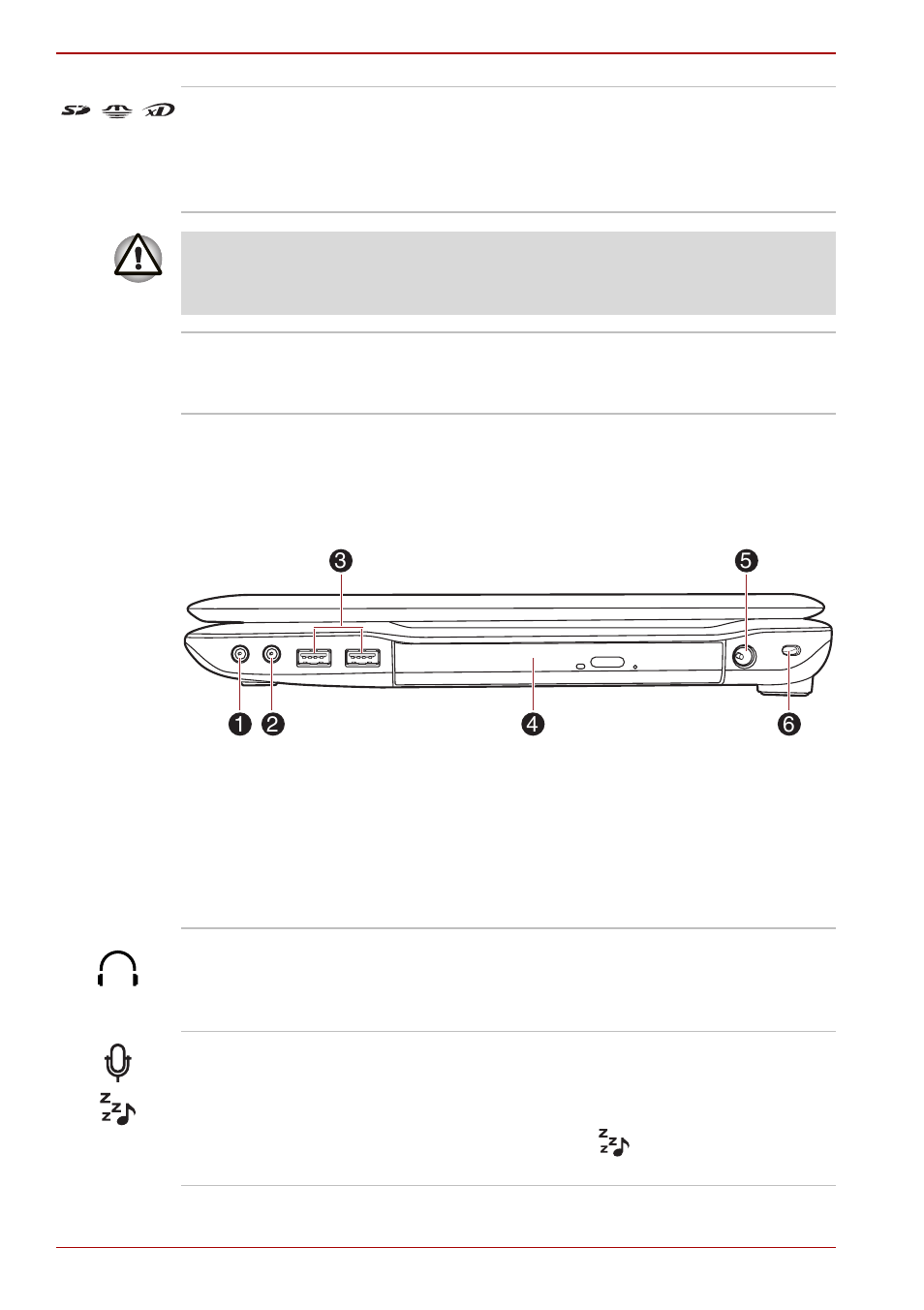 Right side, Right side -2 | Toshiba SATELLITE A660D User Manual | Page 38 / 234