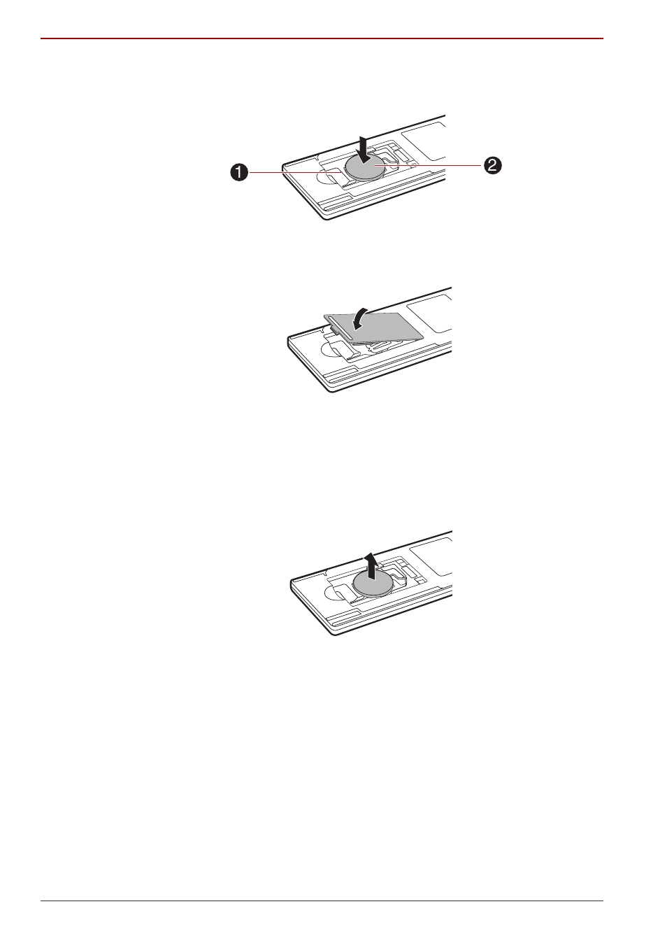 Replacing the battery | Toshiba SATELLITE A660D User Manual | Page 62 / 234