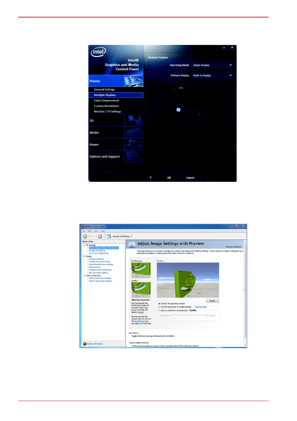 For nvidia | Toshiba SATELLITE A660D User Manual | Page 96 / 234